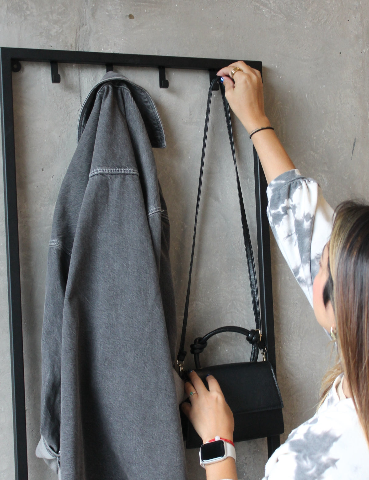 MARCO COLGADOR O RECIBIDOR ORIÓN 45 x 95 cm.