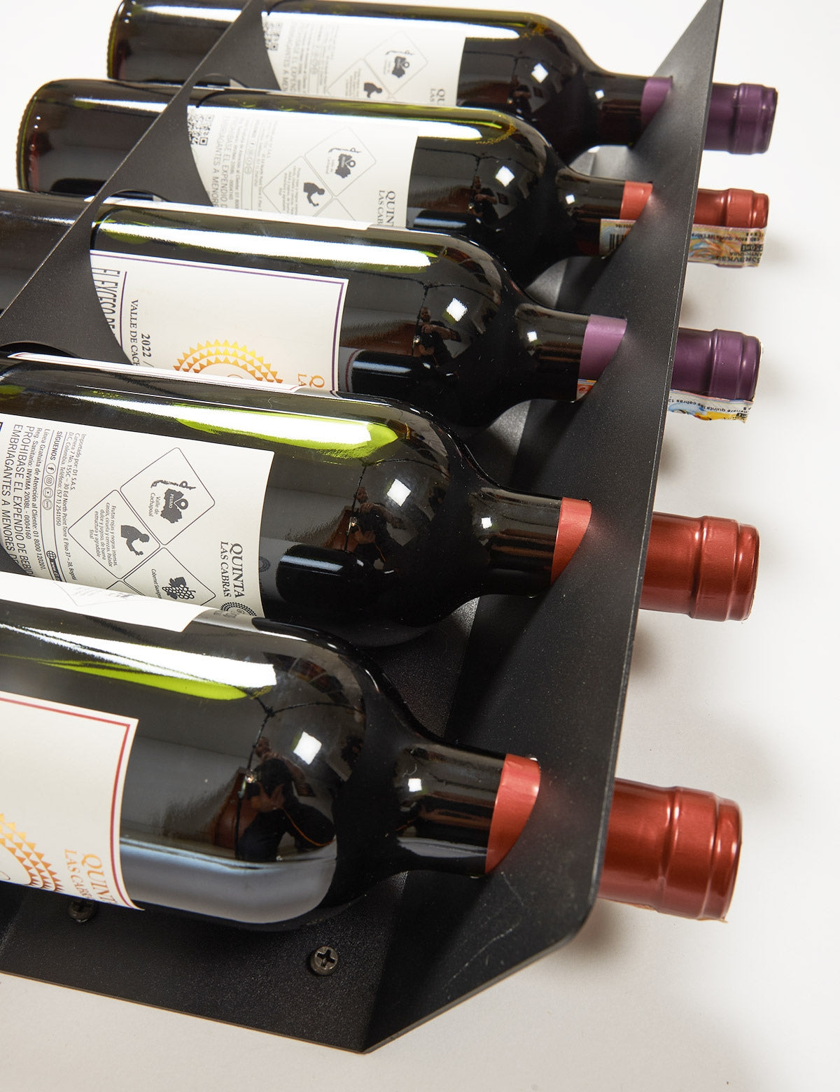 Repisa Vinera Agus – Capacidad Para 5 Botellas.