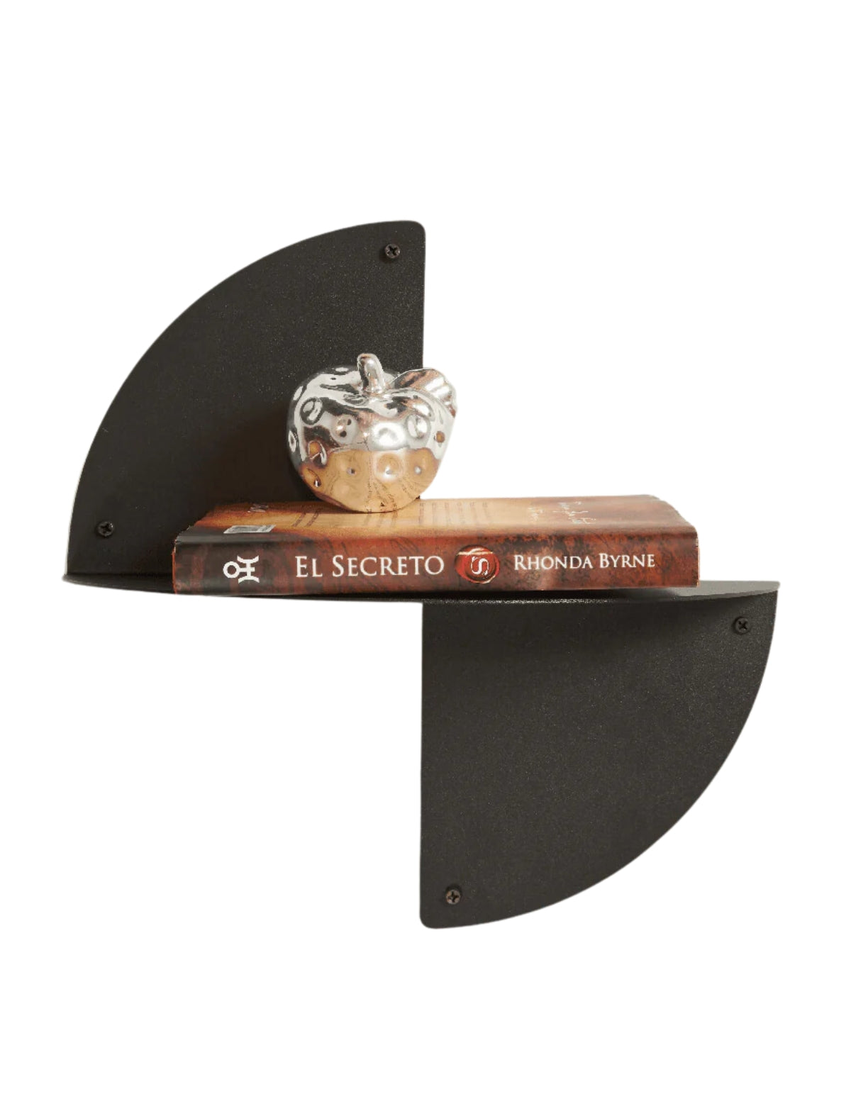 Repisa Flotante De Metal Montecarlo 30  x 30  x 15 cm