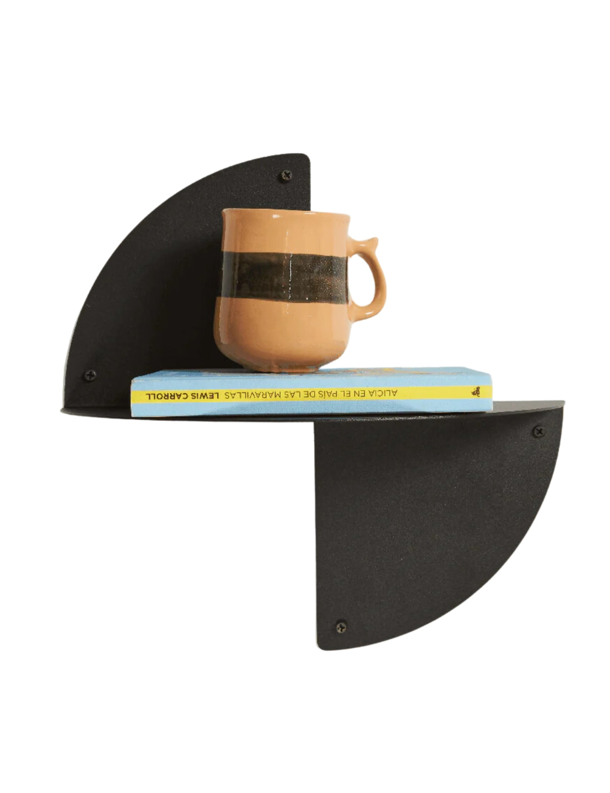 Repisa Flotante De Metal Montecarlo 30  x 30  x 15 cm