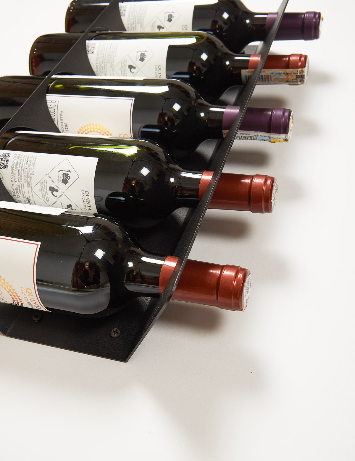 Repisa Vinera Agus – Capacidad Para 5 Botellas.