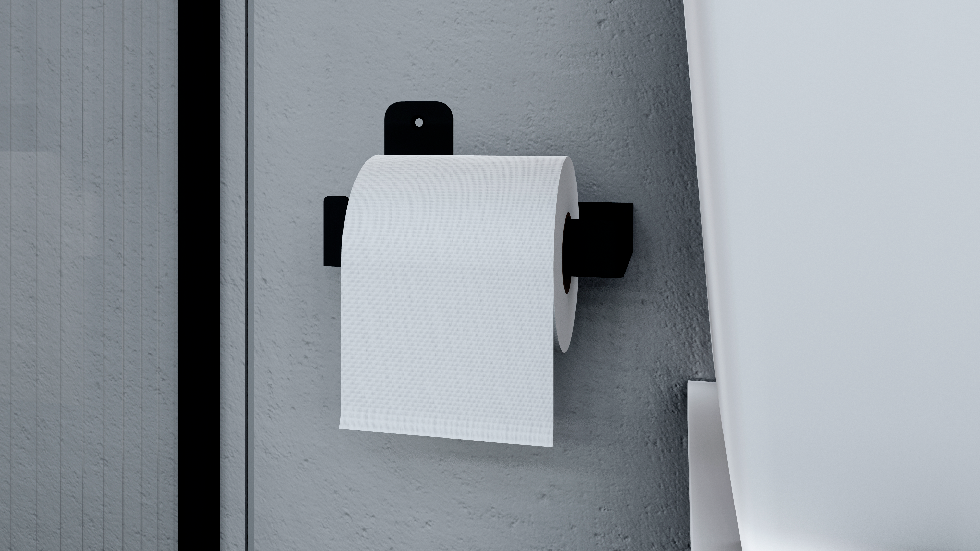 Portarrollo Inoxidable 14 x 8 x 8 cm